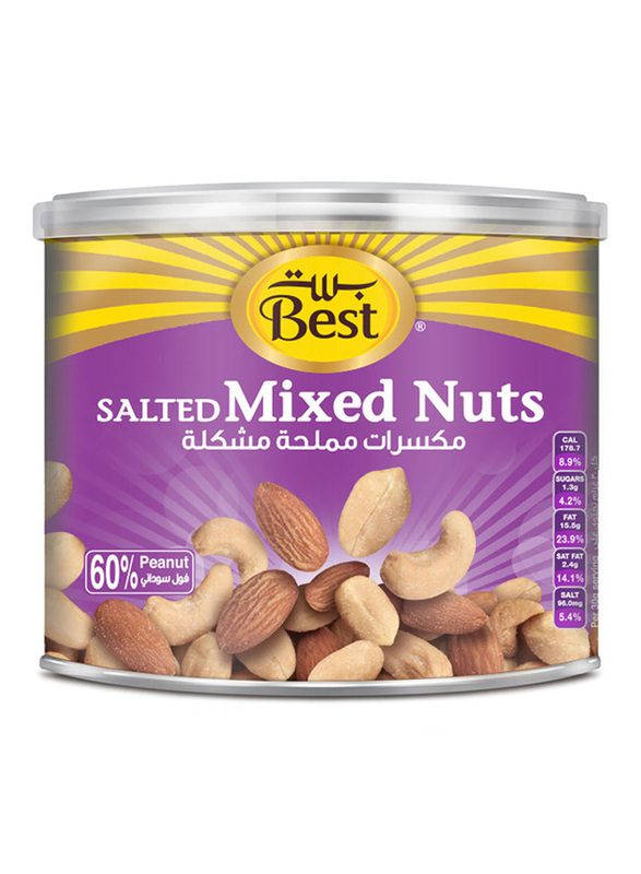 Best Salted Mixed Nuts Can, 110g