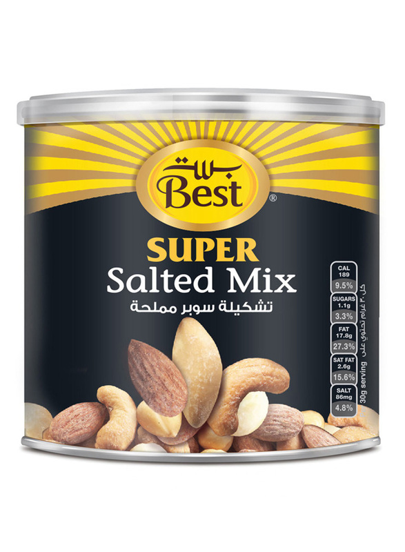 Best Super Salted Mix Nuts Can, 200g