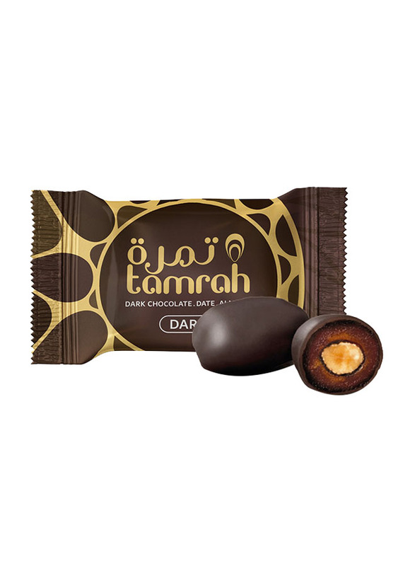 Tamrah Date with Almond Covered with Dark Chocolate Zipper Bag, 100g