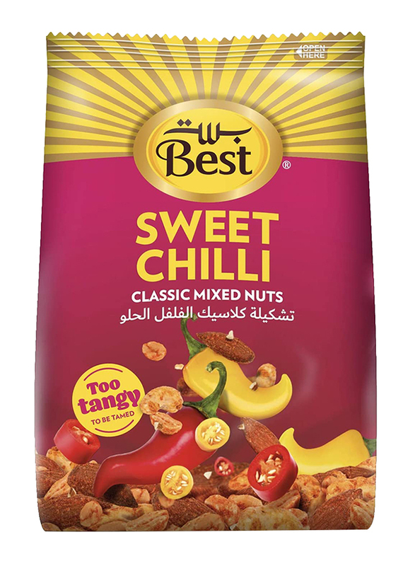 Best Sweet Chilli Classic Mixed Nuts Bag, 150g