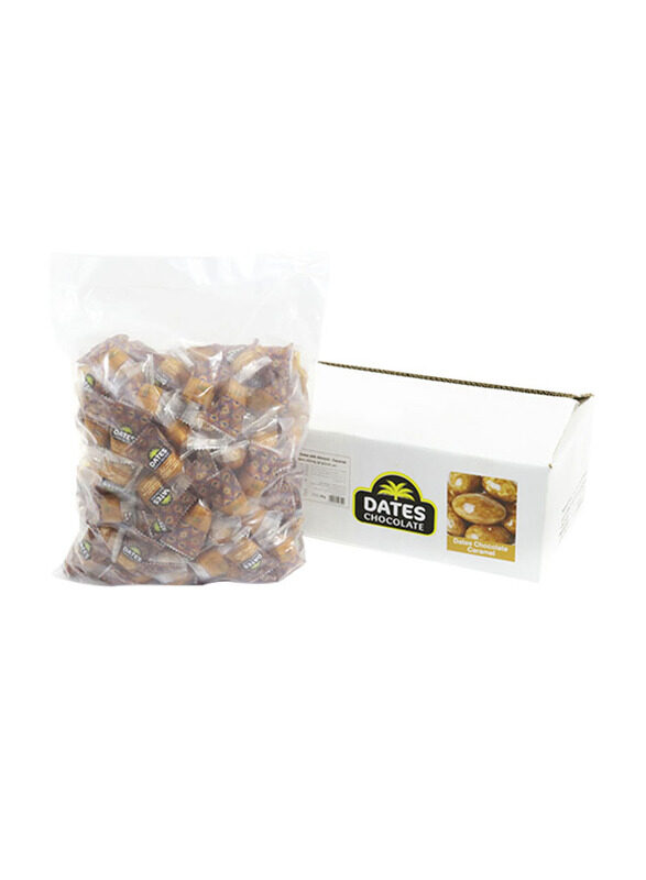 

Dates Chocolate Caramel Chocolate Coated Date with Almond, 3 Kg