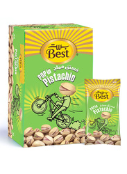 Best Popin Pistachios Box Salted, 24 Packets x 13g