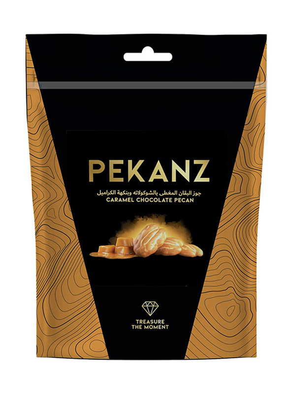 

Pekanz Pecan Coated with Caramel Chocolate Bag, 200g