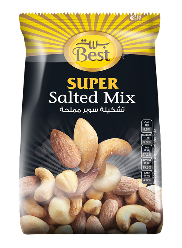 Best Super Salted Mix Nuts, 375g