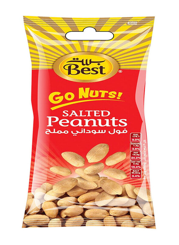 

Best Go Nuts Peanut Pouch, 6 x 12 x20g