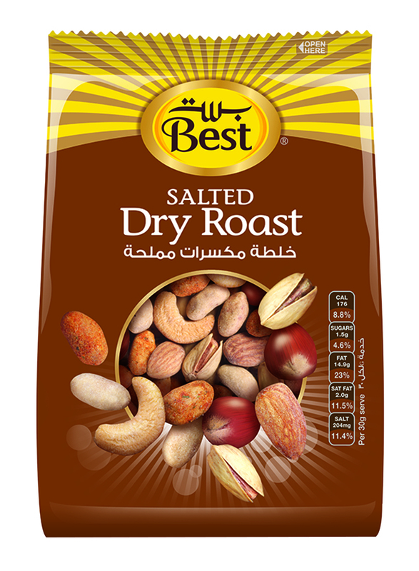 Best Salted Dry Roast Mix Nuts, 375g