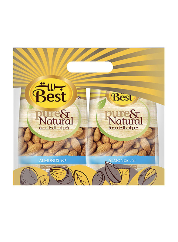 Best Pure & Natural Almond Twin Pack, 325g