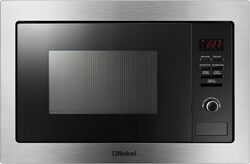 Nobel Built-in Oven, 25 Liters Capacity, Stainless Steel Frame, NMO25BI Silver