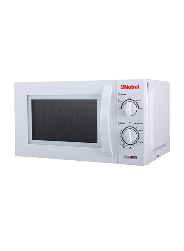 

Nobel 20L Microwave Oven, 800W, NMO20, White