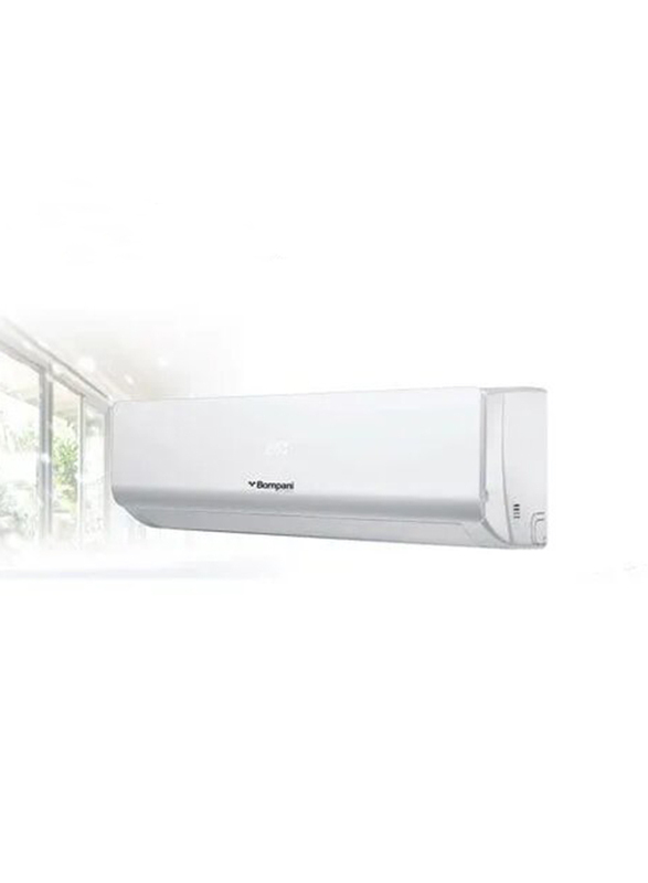 Bompani Split 1 Ton Air Conditioners with 18000 BTU R410A Inverter Rotary Cool Only, BSAC187VT, White