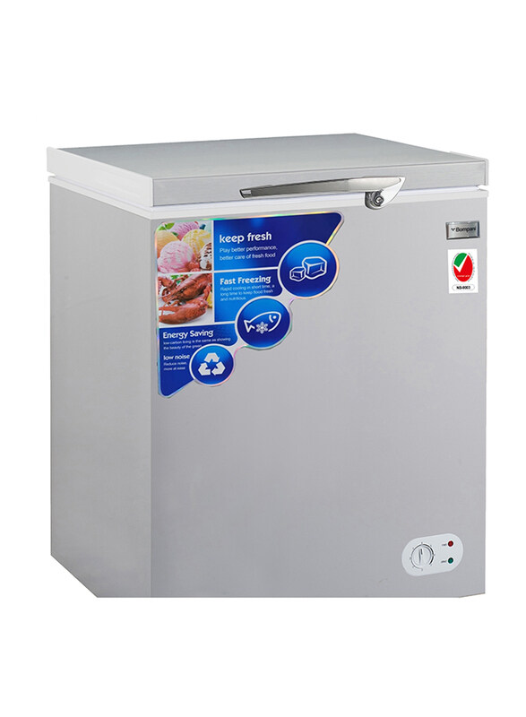 

Bompani 295L Single Door Chest Freezer, BOCF350, Grey