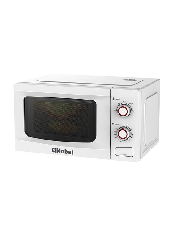 

Nobel 20L Microwave Oven, 700W, NMO22M, White