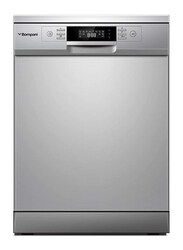 Bompani Free Standing Dishwasher with 5 Programs & 12 Place Settings, BO5011, White