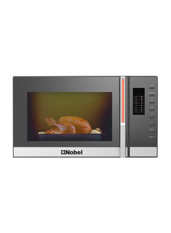 

Nobel 23L Microwave Oven with Button Control, 1000W, NMO30D, Black