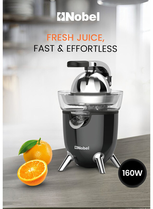 

Nobel High-Performance Citrus Juicer, 160W, NJ416, Black