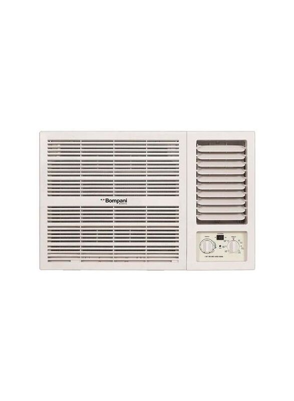Bompani 18000 BTU Window Air Conditioner, 1.5 Ton, BWSD185RCO, White