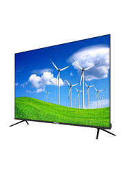 Nobel 55-Inch Flat 4K UHD LED Smart TV, NOB55UAU1HTN, Black
