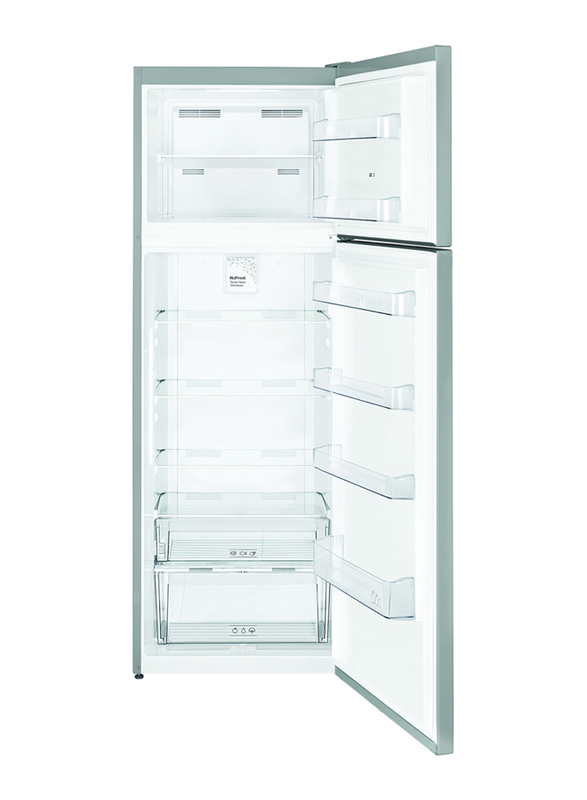 Bompani 496L Inox Double-Door Refrigerator, BR600SS, Grey