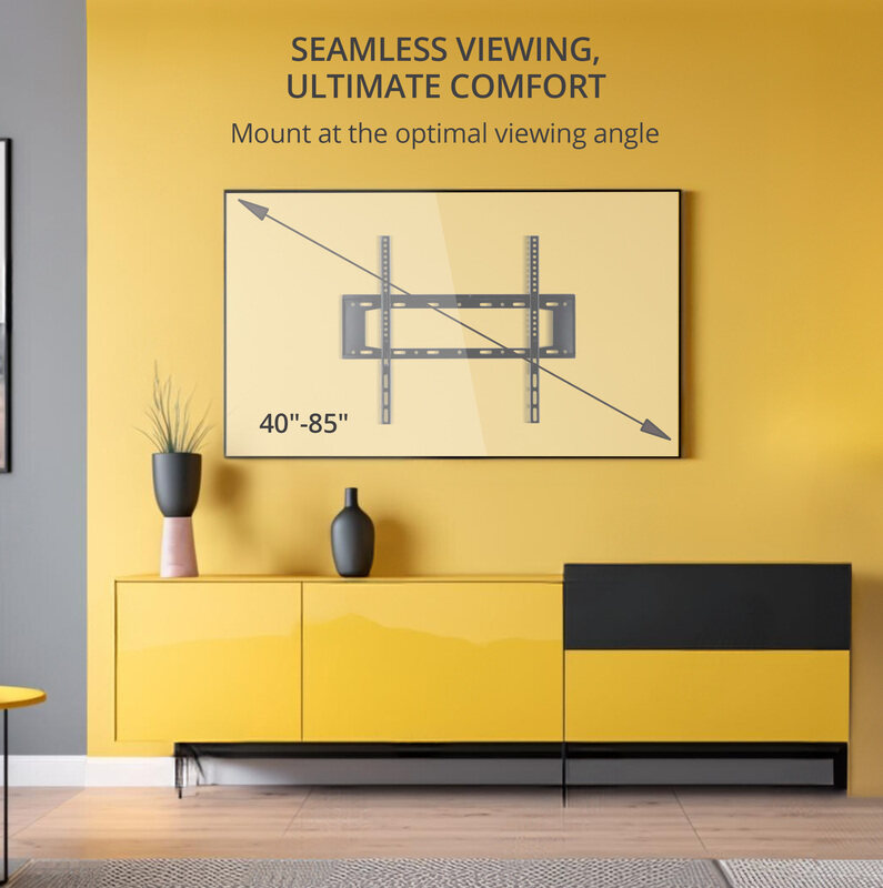 BPF4085 Fixed TV Mount: Reliable Solution for Screens 40"-85"