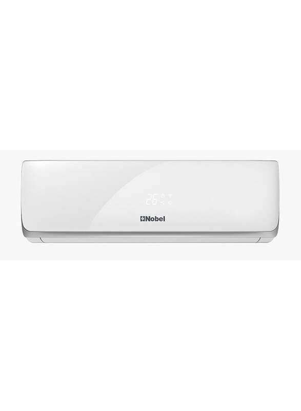 

Nobel 12000 BTU Split Air Conditioner T1 Rotary R410A Remote Control Series 0 with Pipe Kit, 1 Ton, NSAC12C, White