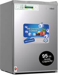 Nobel Single Door Refrigerator 70L Capacity, NR110S Silver