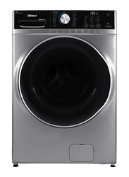 Nobel 21 KG Front Load Fully Automatic Washer, Stainless Steel Drum Vibration Reduction LED Control Panel, 9 Number of Wash Option, 70% Spin Dryer, NWM2100, Grey