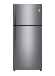 LG Top Mount Refrigerator with, 509L, Smart Inverter Compressor, GNC782HQCL, Silver