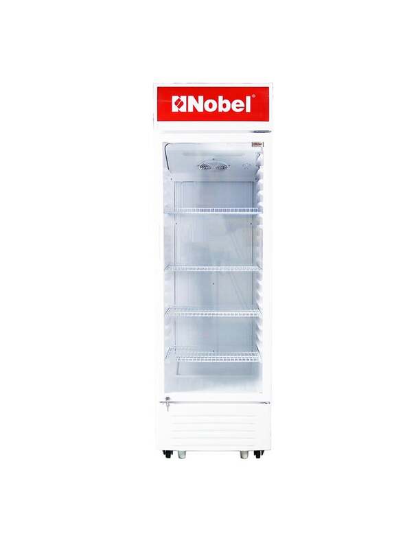 Nobel Upright Chillier Single Door, 345L, NSF400, White