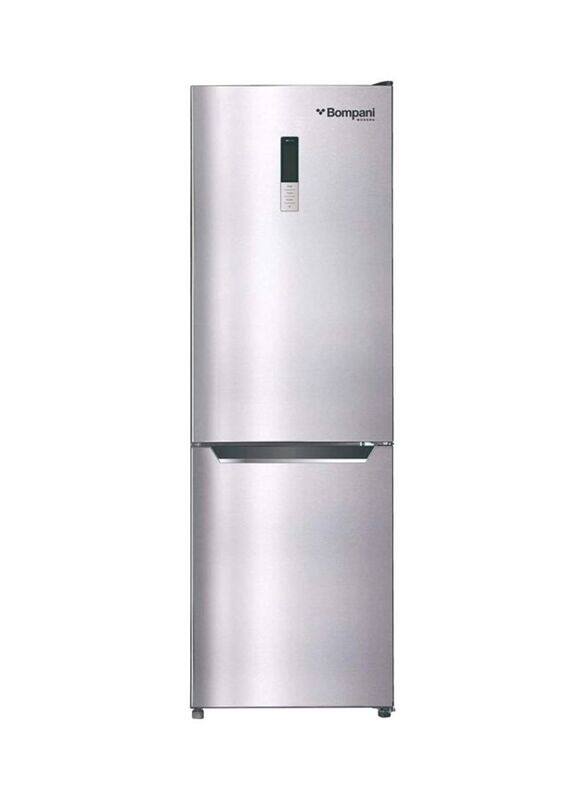 

Bompani 380 Litres Double Door Refrigerator with No Frost Technology, BBF380SS, Silver