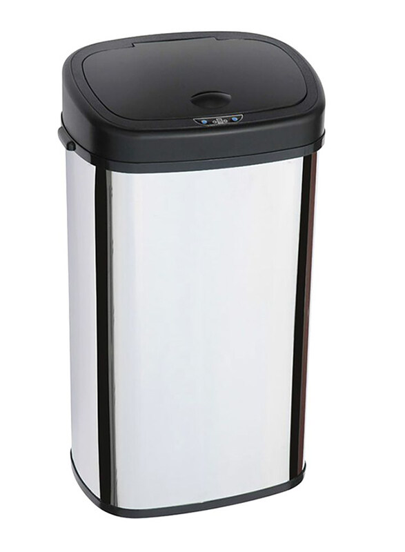 

Nobel E-Sensor Stainless Steel Dustbin, 68 Liter