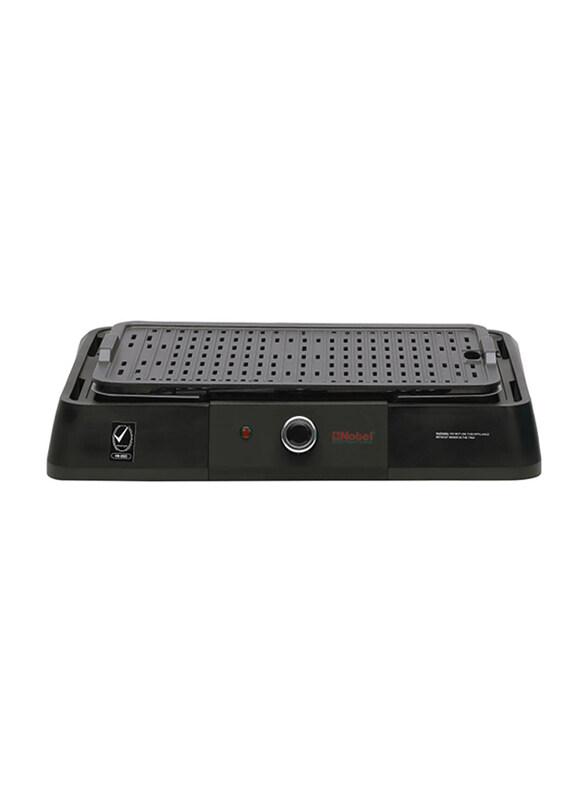 

Nobel BBQ Grill, 1600W, NBQ008, Black