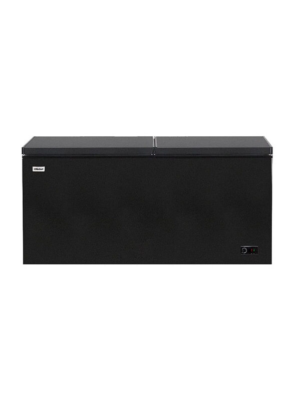 

Nobel 530L Double Door Chest Freezer, NCF555, Grey Stone
