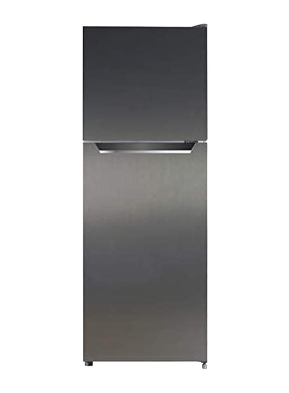 Bompani 260L No Frost Recessed Handle R600A Inside Condenser Double Door Refrigerator, BR265SSN, Silver