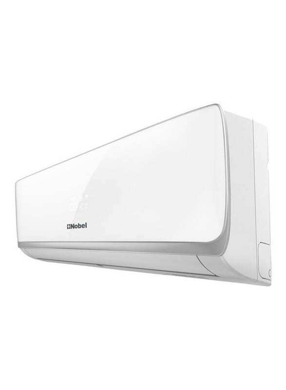 

Nobel 30000 BTU Split Air Conditioner T3 Rotary R410A Remote Control, 2.5 Ton, NSAC30T, White