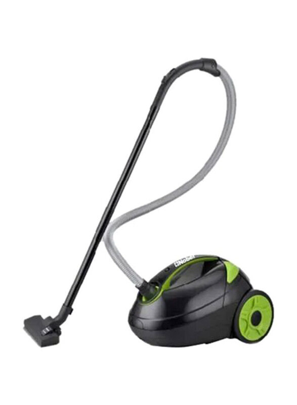 

Nobel Canister Vaccum Cleaner, 2.5L, 1200W, Black/Green