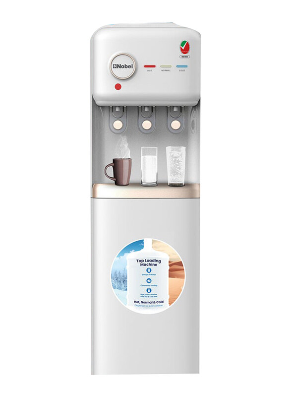 

Nobel 7L Freestanding 3-Taps Water Dispenser, NWD1608, White