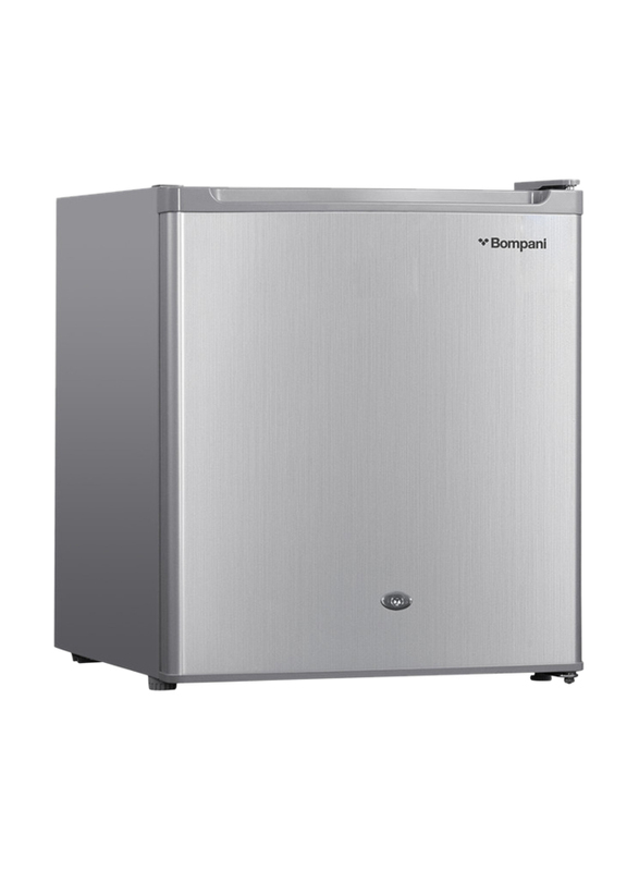 Bompani 64L Single Door Refrigerator, BR64SLVR, Silver
