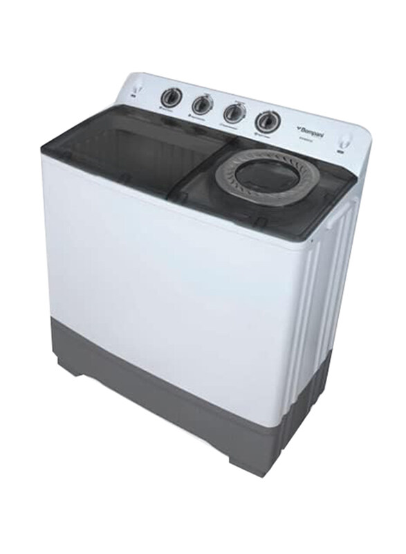 

Bompani 14 Kg Twin Tub Semi Automatic Washers, BWM1650, White