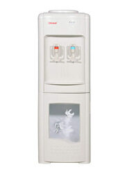 Nobel Top Load Hot & Cold Water Dispenser with Storage Cabinet, NWD1560, White
