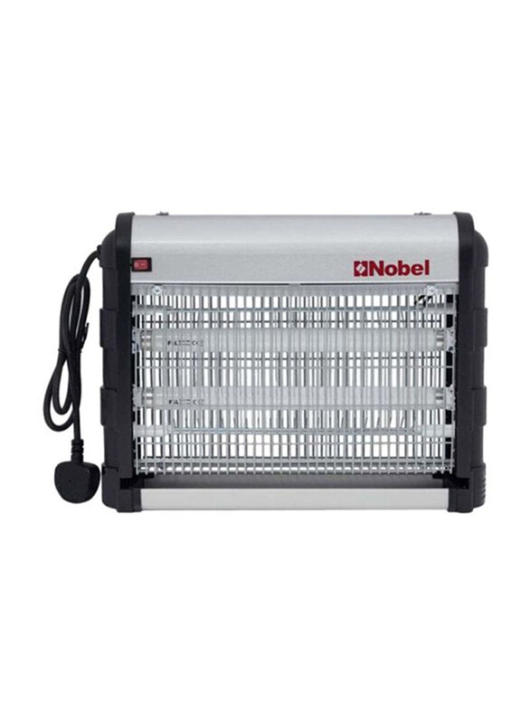 

Nobel 20W Twin Tube Insect Killer, NIK820, Black/Silver