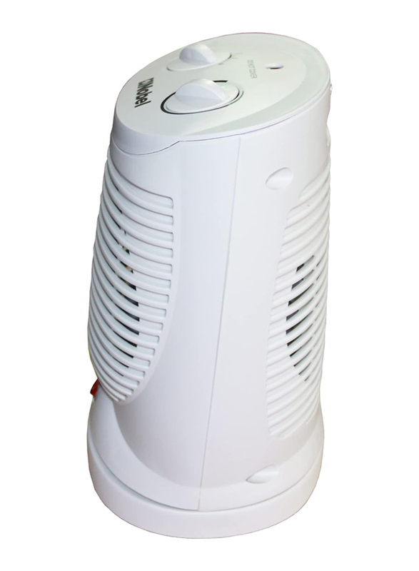 Nobel Fan Heater with Thermostat Control and Overheat Protection, 2000W, NFH200, White