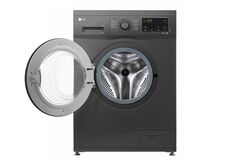 Lg 2023 Front Load Washing Machine One Year Brand Warranty 9 kg F4J3VYG6J Black