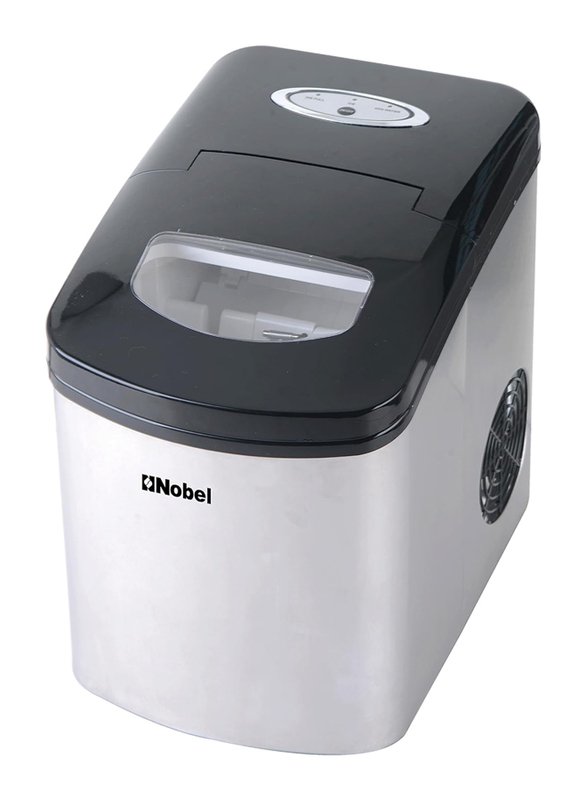 Nobel 1.7L Ice Cube Maker, 150W, NIM18S, Silver