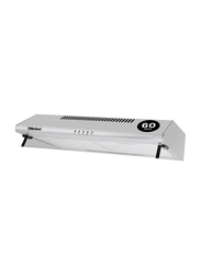 Nobel 60cm Built-in Hoods Stainless Steel with 3 Speed ventilation 3 Layer Aluminium Filter & Metal Handle, White