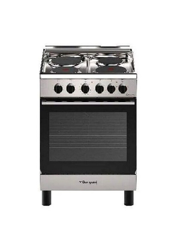 

Bompani 5-Burner Hot Plates Cooker with Electric Oven and Grill Cooker, ESSE60044EIX, Silver