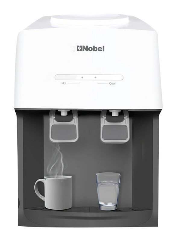 

Nobel 5L 2-Tap Tabletop Water Dispenser, NWD575, White