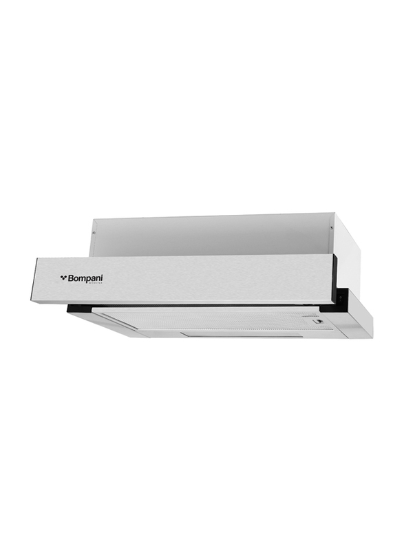 Bompani 90cm Built-in Hood With Stainless Steel with 2 Speeds, BOCP693N, Silver