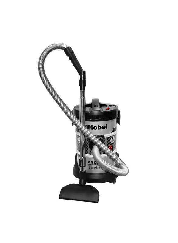 

Nobel Drum Vacuum Cleaner, 25L, NVC2600, Grey/Black