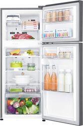 Lg 234L Net Capacity, Top Mount Double Door Refrigerator With Smart Inverter Compressor, Multi Ait Flow 328 W GR-C345SLBB Platinum Silver