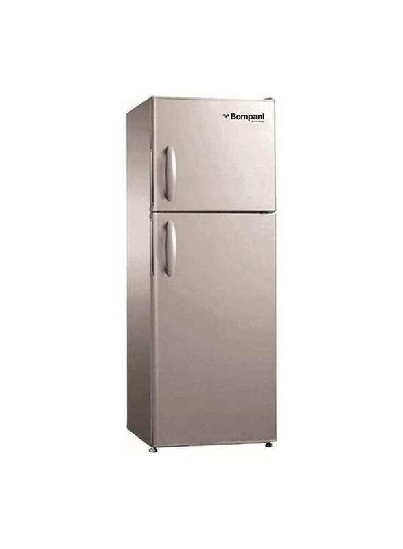 

Bompani Double Door Refrigerator, 180L, BR180SDN, Silver